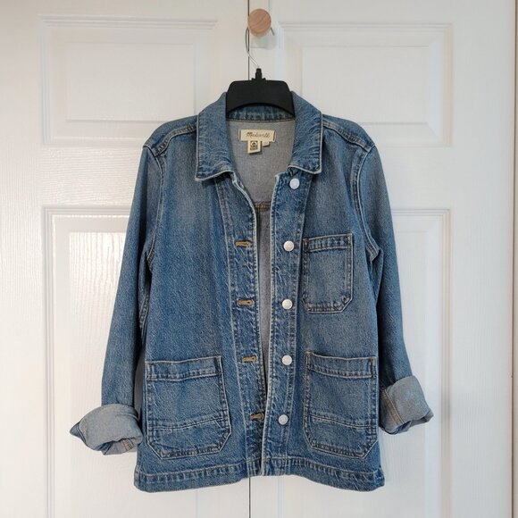 Madewell Jackets & Blazers - Madewell Denim Ashwood Chore Coat EUC